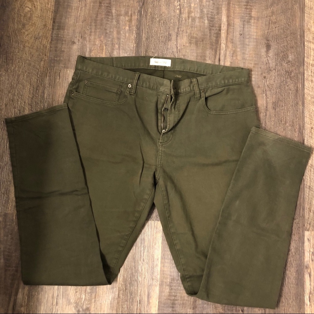 GAP Green Slim Fit Jeans - Sz. 38x34